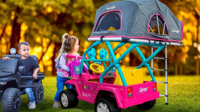 Tiny Power Wheels Rooftop Tent Is An April Fools’ Joke We Wish Was Real