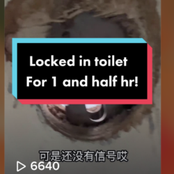 Man gets stuck in condo carpark toilet for 1.5 hrs, says management insists he pays for damage to lock anyway